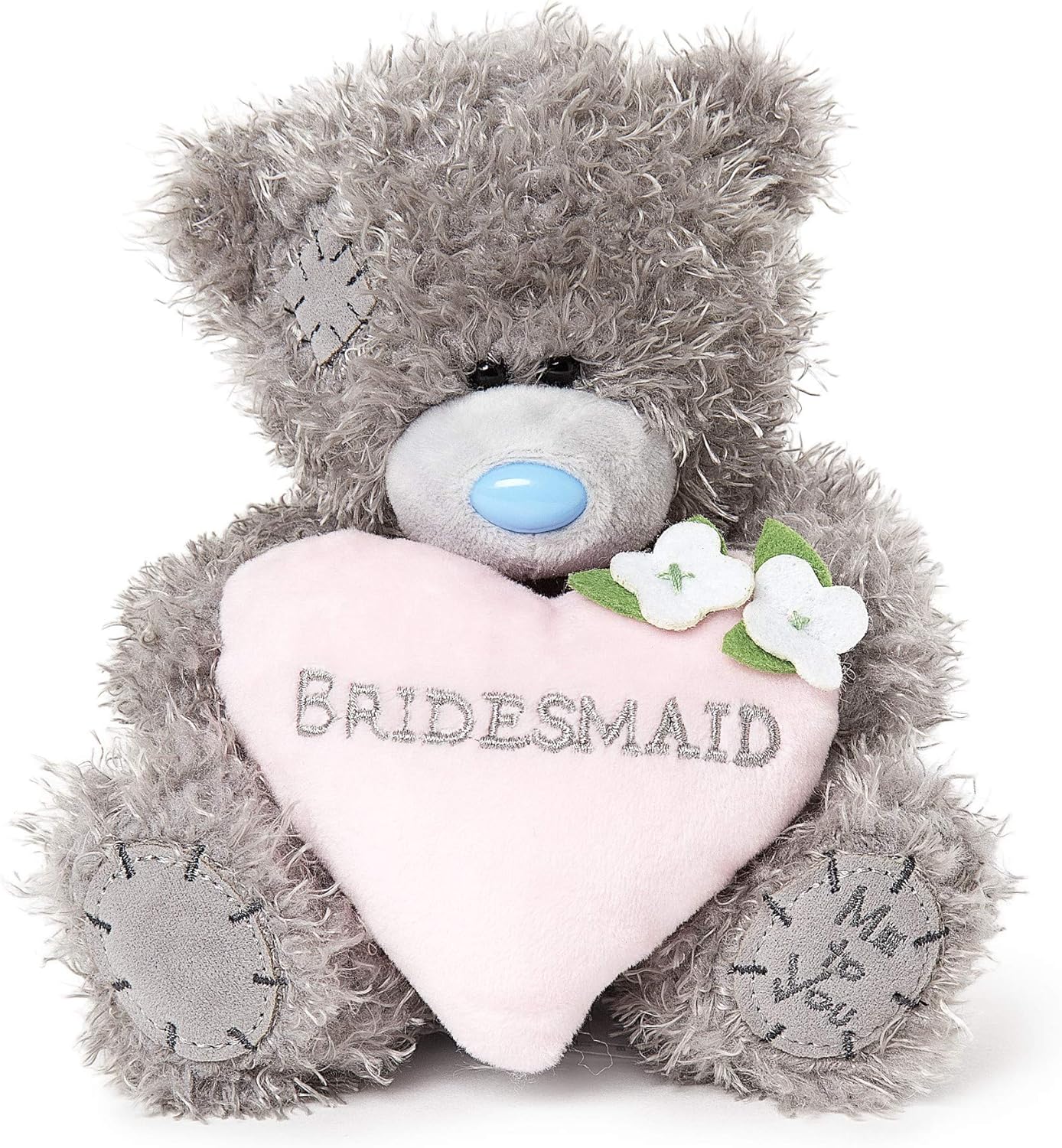 Bridesmaid Love Heart Tatty Teddy Bear