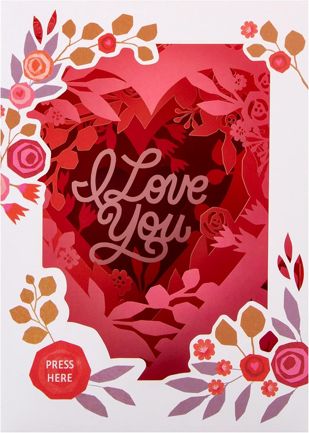 We Found Each Other Musical Design 3D Pop-Up Valentine's Day Card