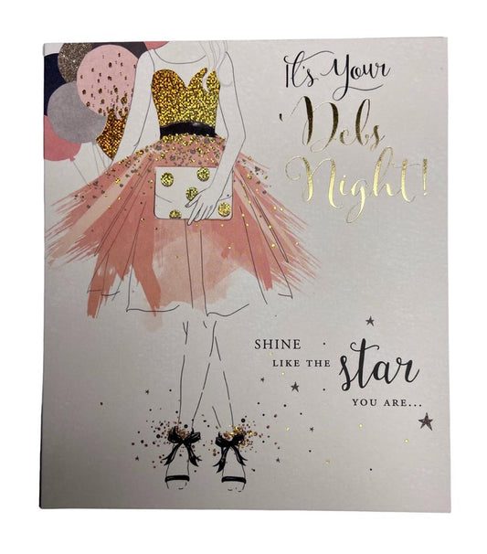 Its Your Debs Night Prom Congratulations Card