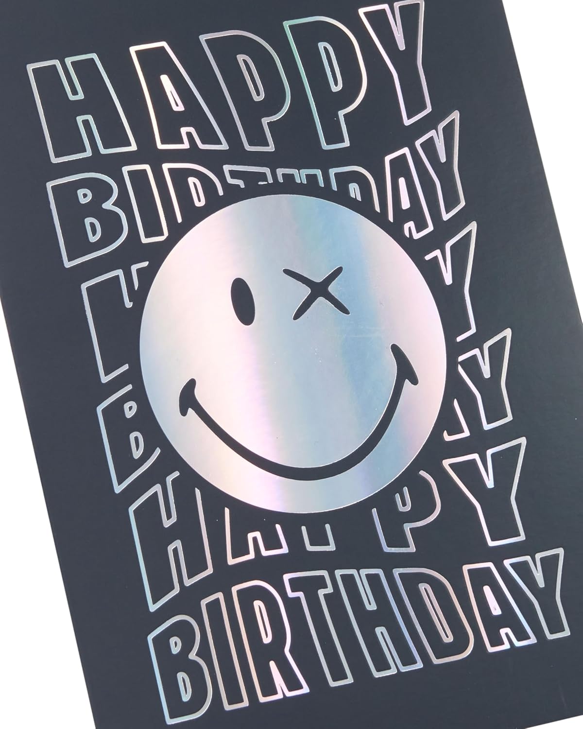 Smiley World Birthday Card