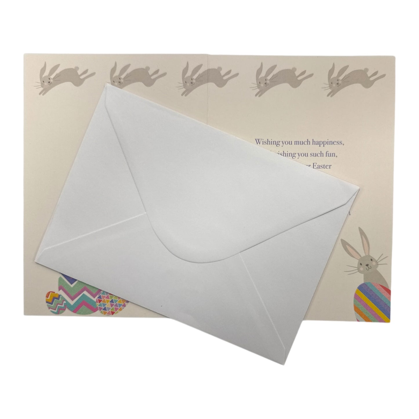 For Grandson Multicoloured Eggs Pattern Design Easter Card