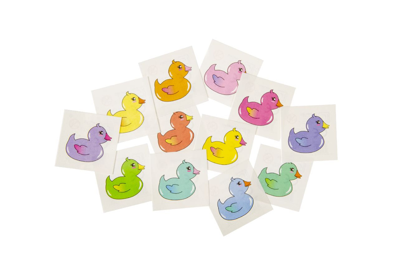48 Pack of 12 Pieces Duckies Tattoos