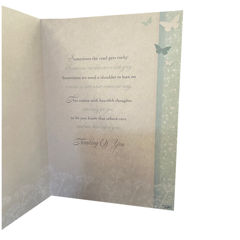 Thinking of You at Difficult Time Caring Thought Card