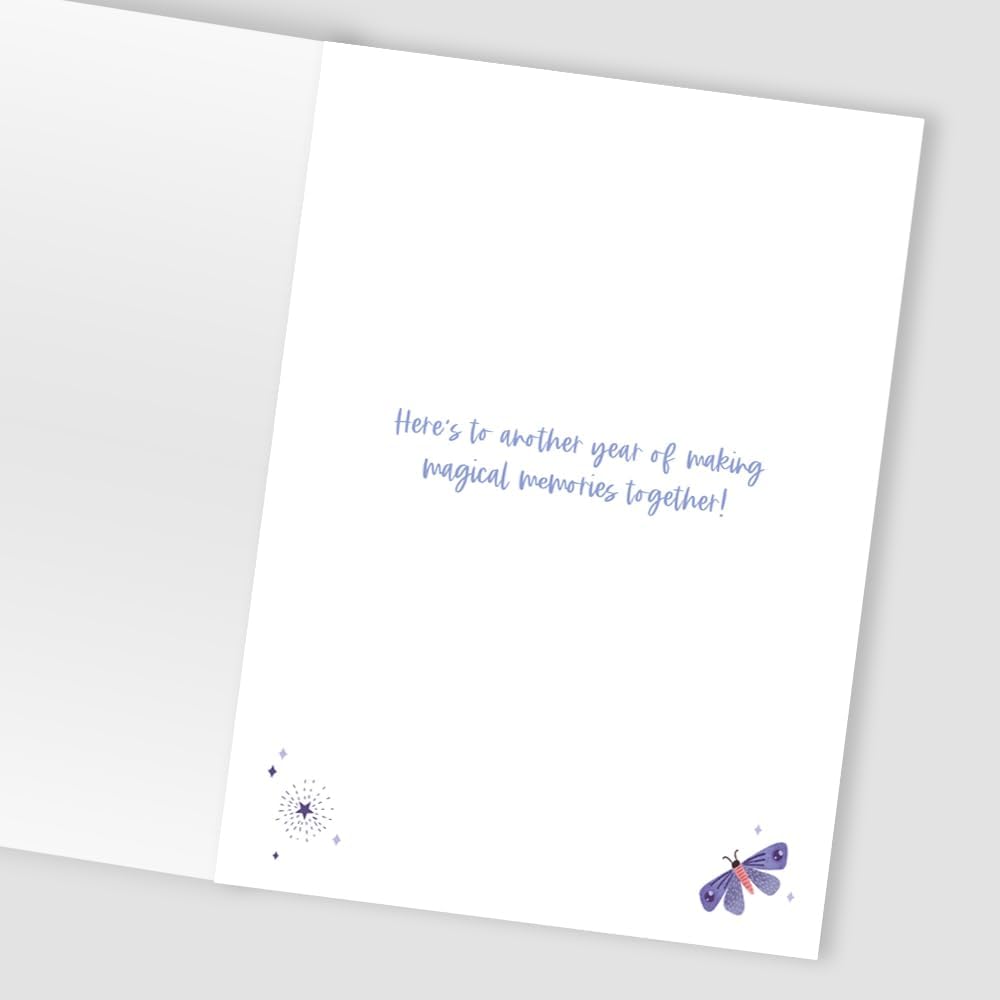 Flowerful Wonderland! Mummy You're Magic Contemporary Birthday Card