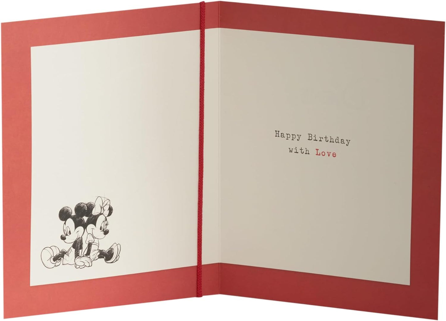 Mickey & Minnie Design Husband Birthday Card