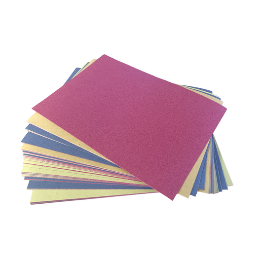 Pack of 1000 A4 Assorted Coloured Sugar Papers