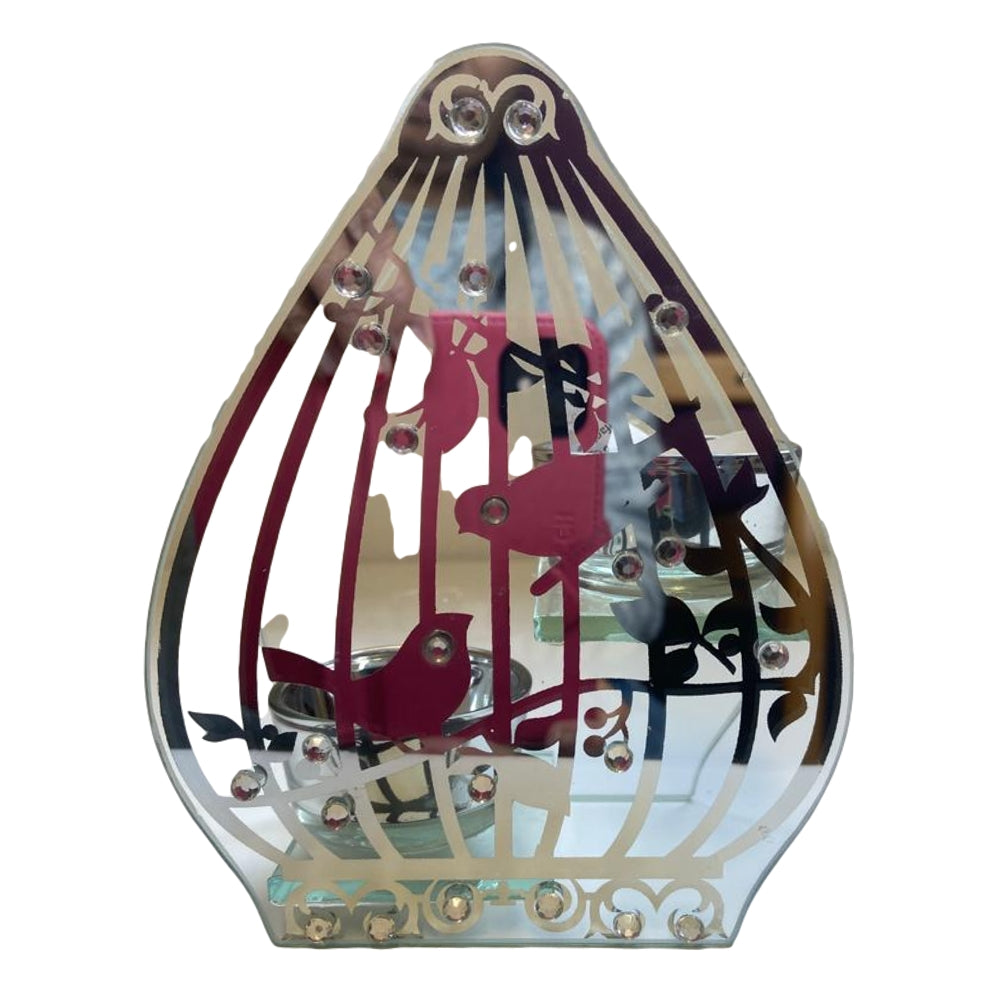 Fresh Look at Double T Lite Holder Mirror Bird Cage Shop Inc