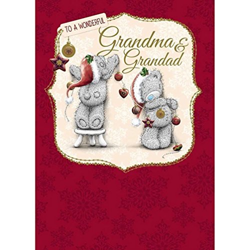 Grandma And Grandad Me to You Bear Christmas Card