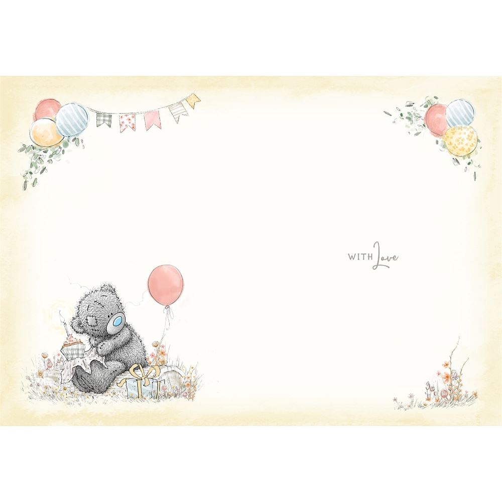 Bear Blowing Candle Out Birthday Card