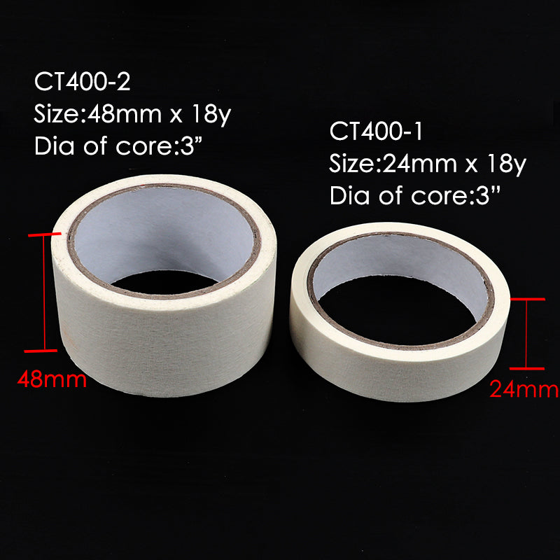 Pack of 6 Masking Tape 48mm x 18yard