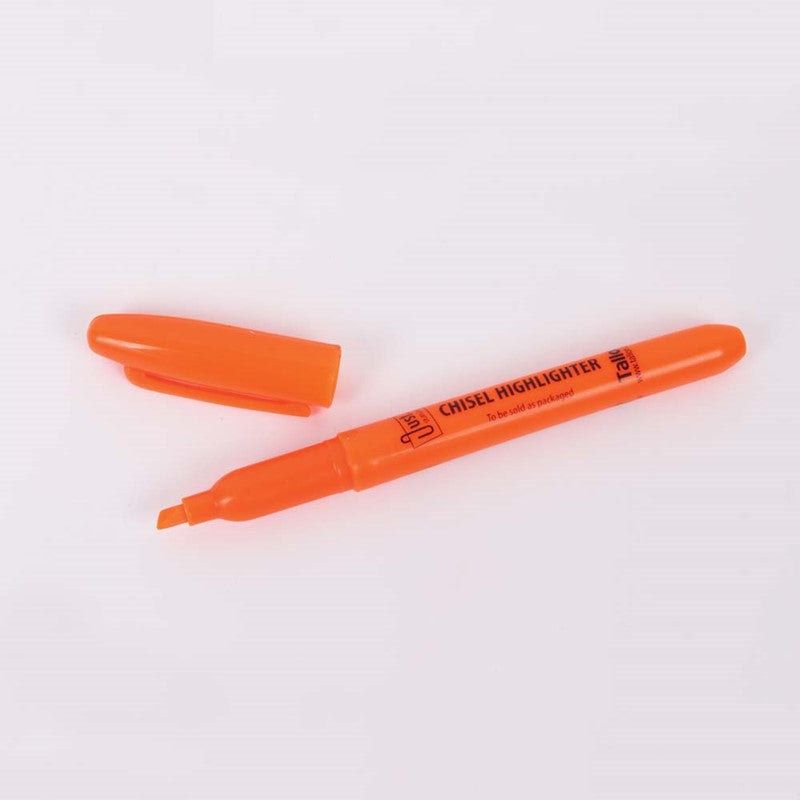 Just Stationery Bright Chisel Tip Highlighter (Pack of 5)