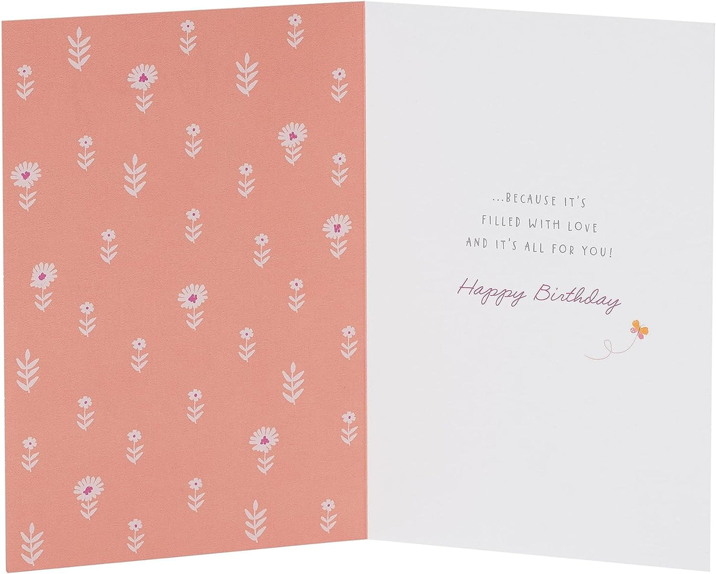 Teddy & Flowers Design Granny Birthday Card