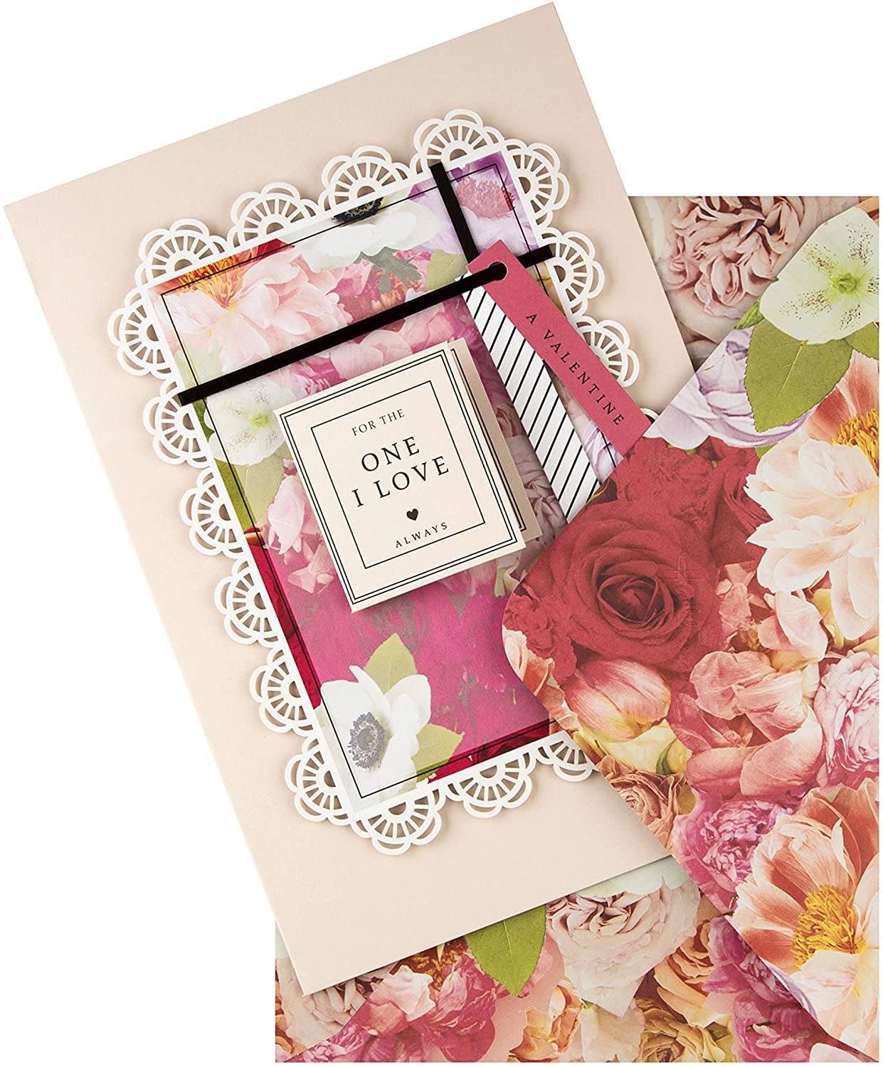 Valentine's Card For The One I Love with Detachable Keepsake