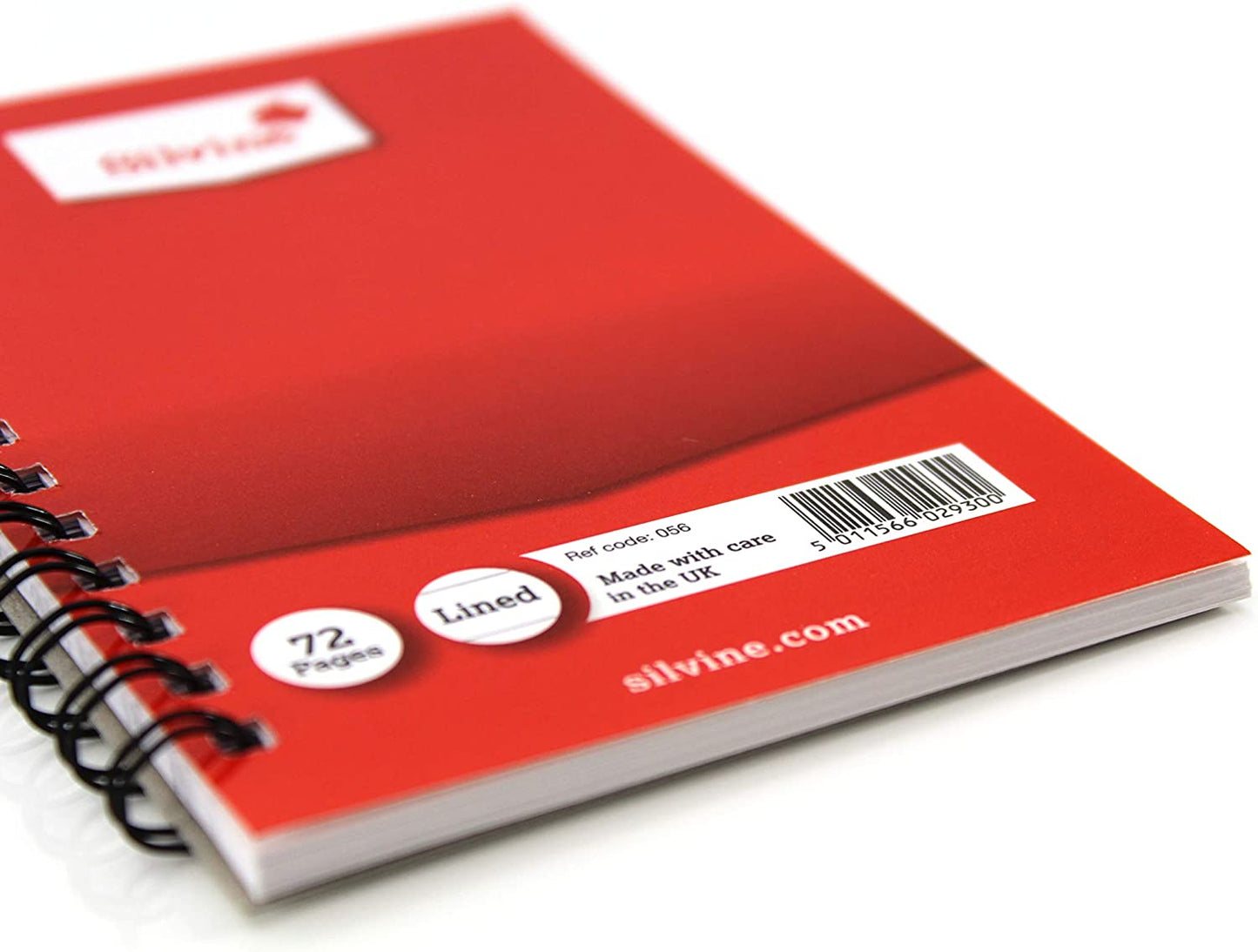 Pack of 36 5"x3" Twin Wire 72 Pages Notebooks