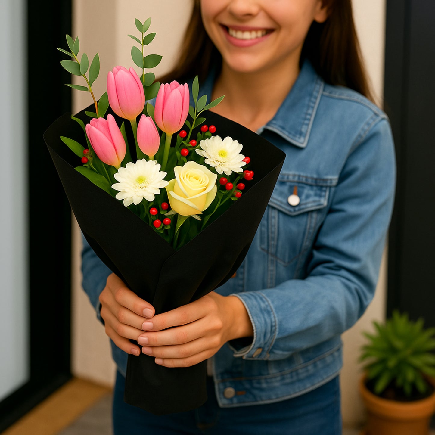 Pack of 200 Black Acid Free 50 x 70cm Tissue Paper Sheets