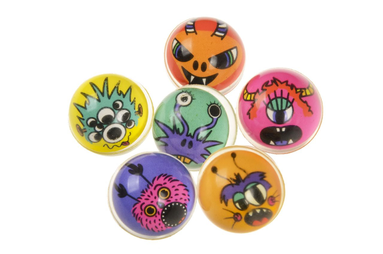 Pack of 50 Monster Bouncing Ball 32mm