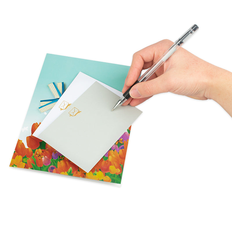 Tulip Breeze 3D Windmill 3D Pop Up Greeting Card