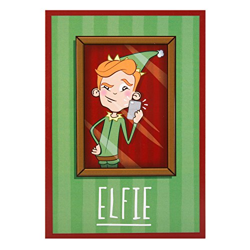 Christmas Card 'Elfie' 