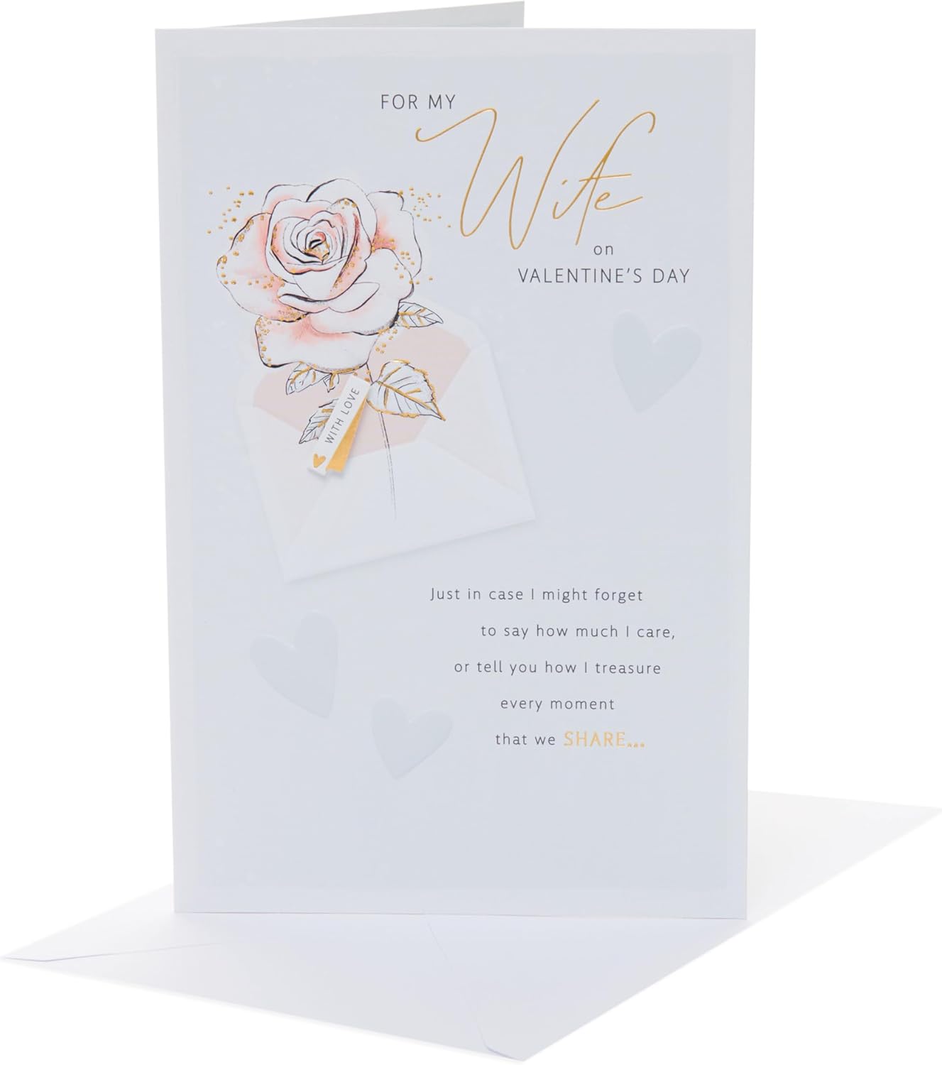 Poem Design Wife Valentine's Day Card