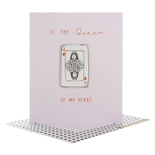 Hallmark Studio Valentine's Day Card 'Queen of My Heart'