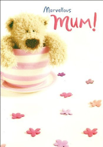 Marvellous Mum! Cute Wellibobs Design Mother's Day Card