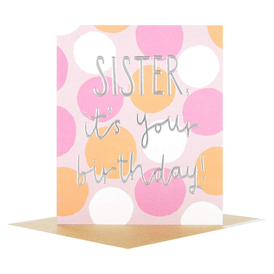 Hallmark Sister Birthday Studio Card "Blank"