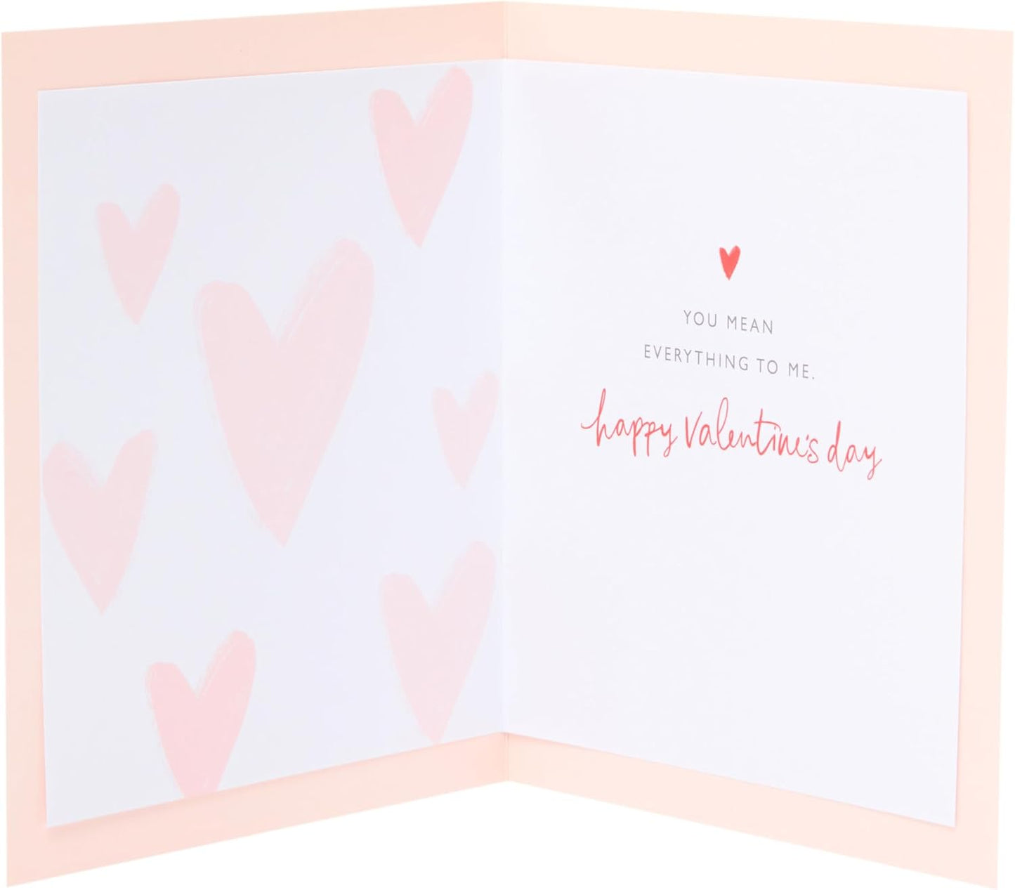 Red Heart Balloon Design Wife Valentine's Day Card
