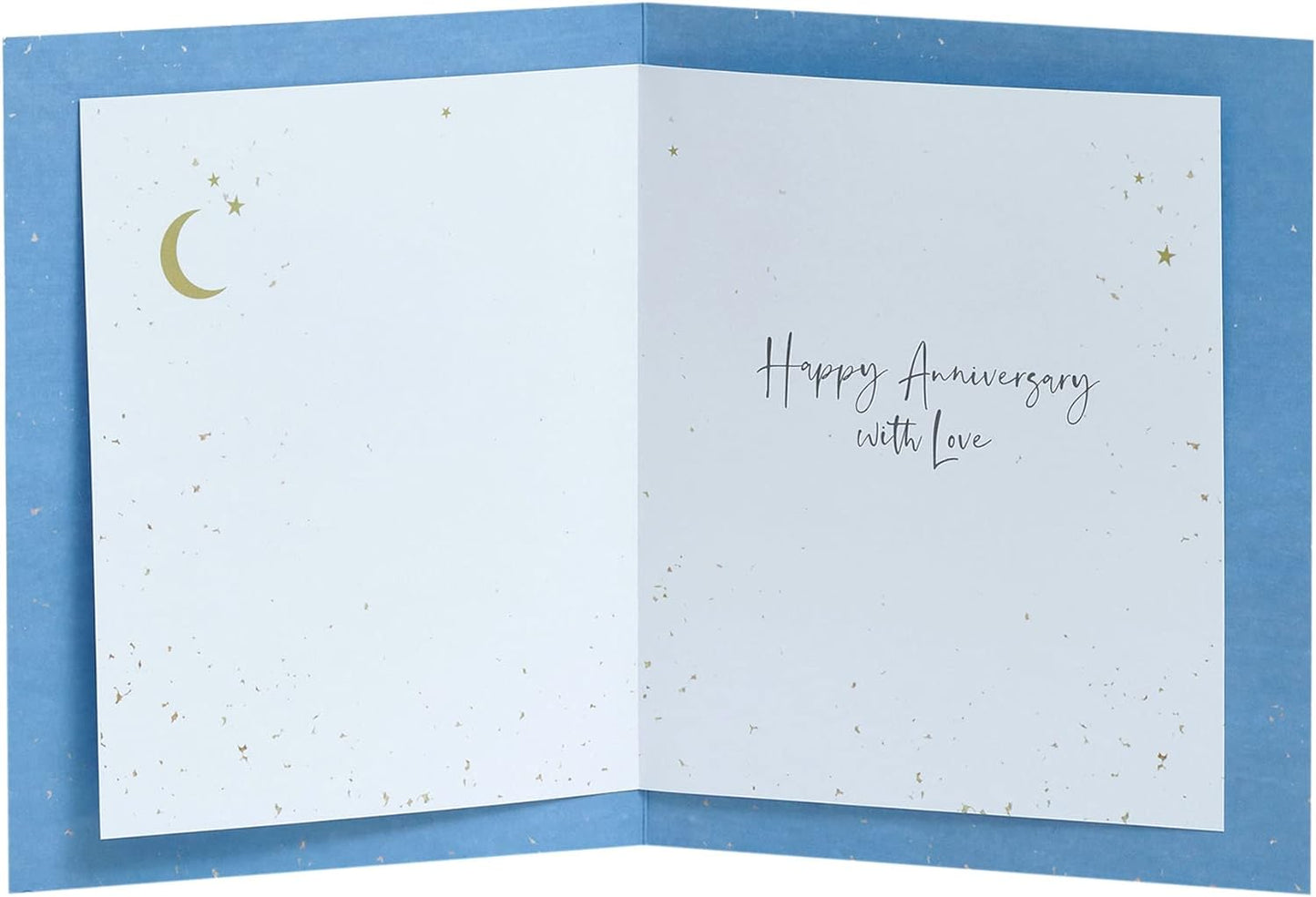 Starry Design Wife Wedding Anniversary Card
