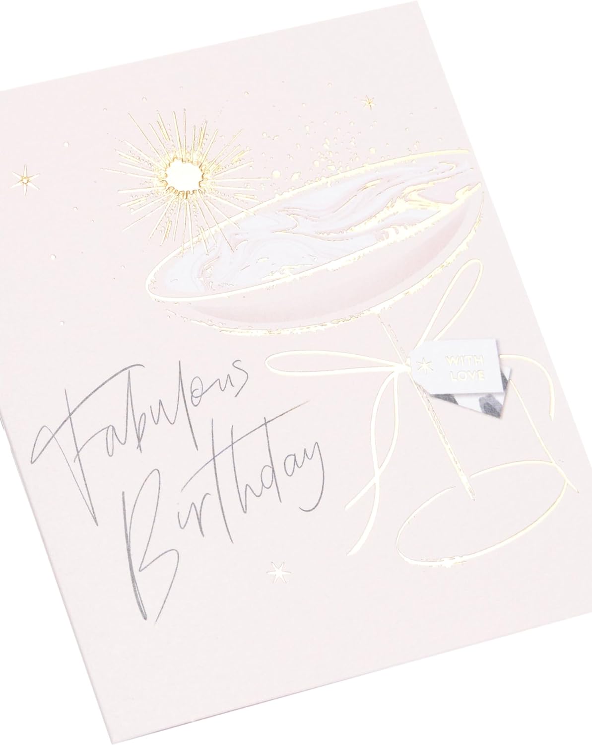 Fabulous Cocktail Design Birthday Card