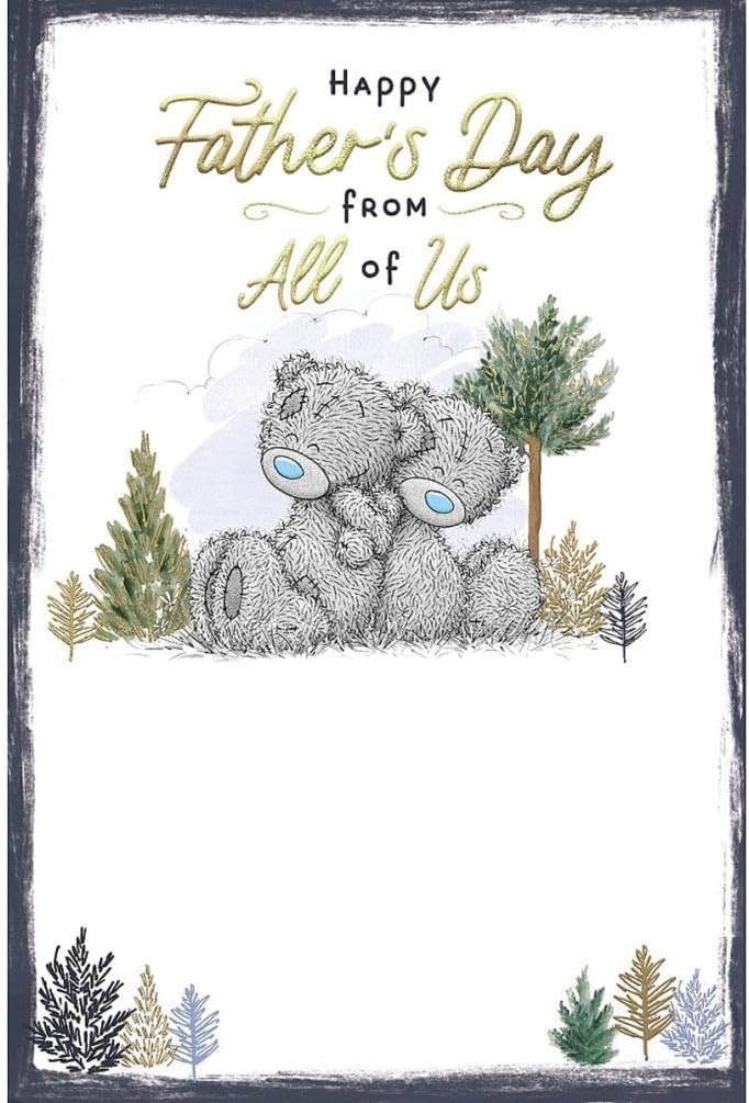 Back Sitting Back to Back From All Of Us Father's Day Card