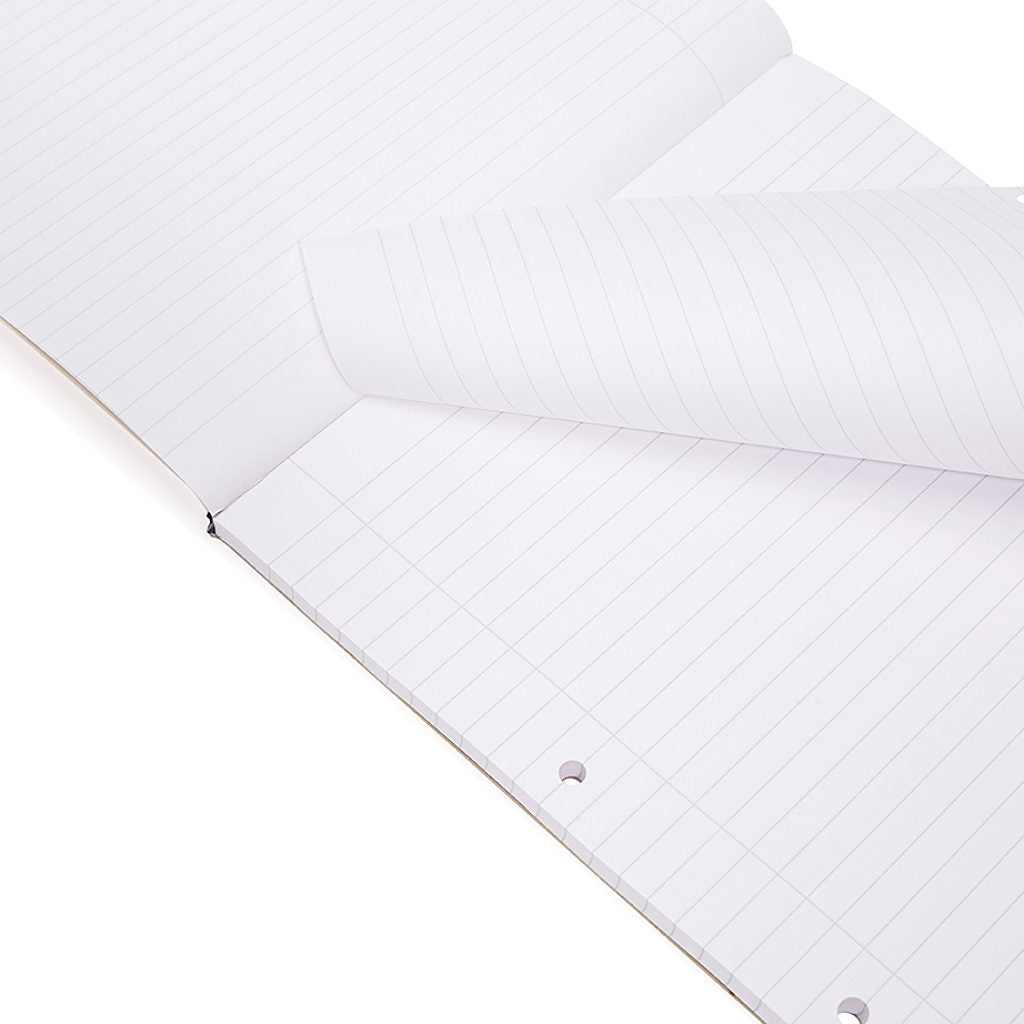 Pack of 6 Rhino A4 80 Leaf 6mm Lined with Margin Refill Pads