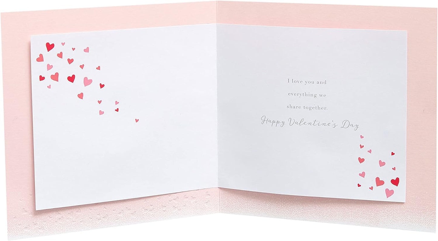 For My Wife Stunning Bouquet Design Valentine's Day Card