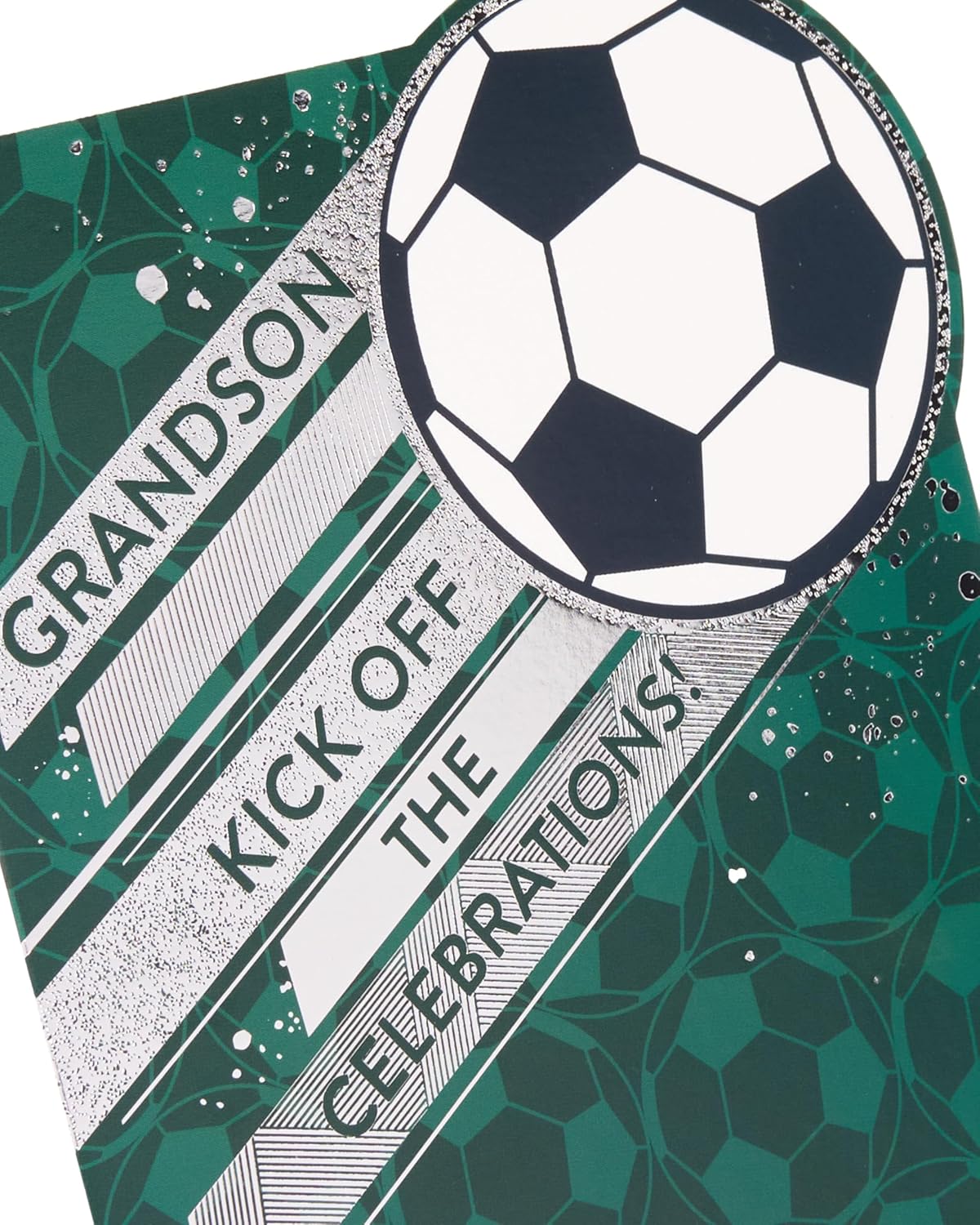 Football Design Grandson Birthday Card