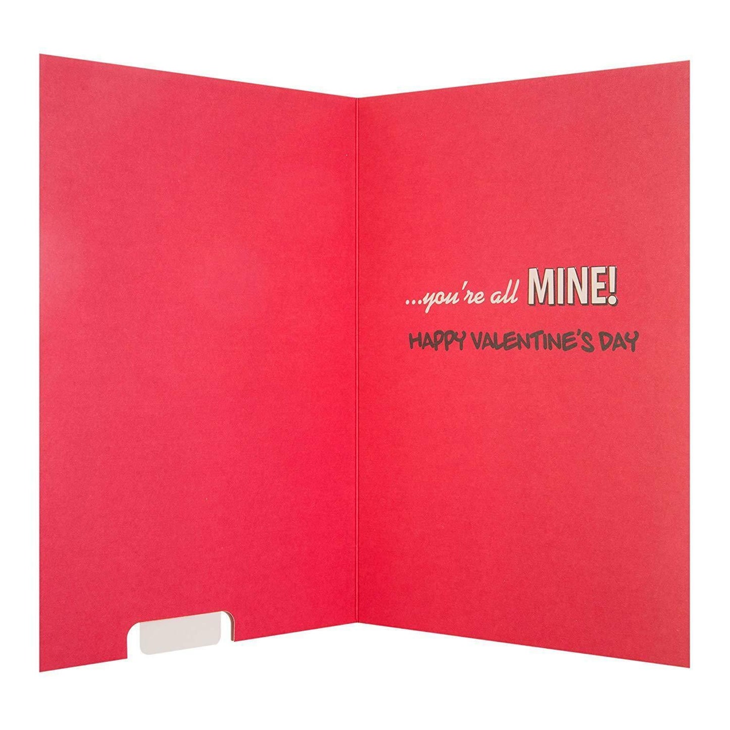 Hallmark One I Love Valentine's Day Card 'Push and Pull Hearts'