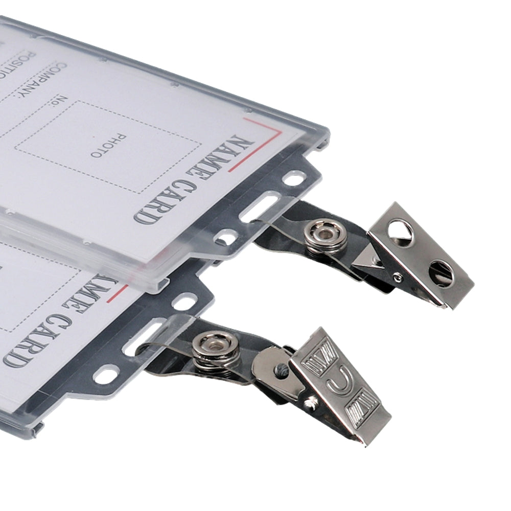 Pack of 100 Name Badge Clips