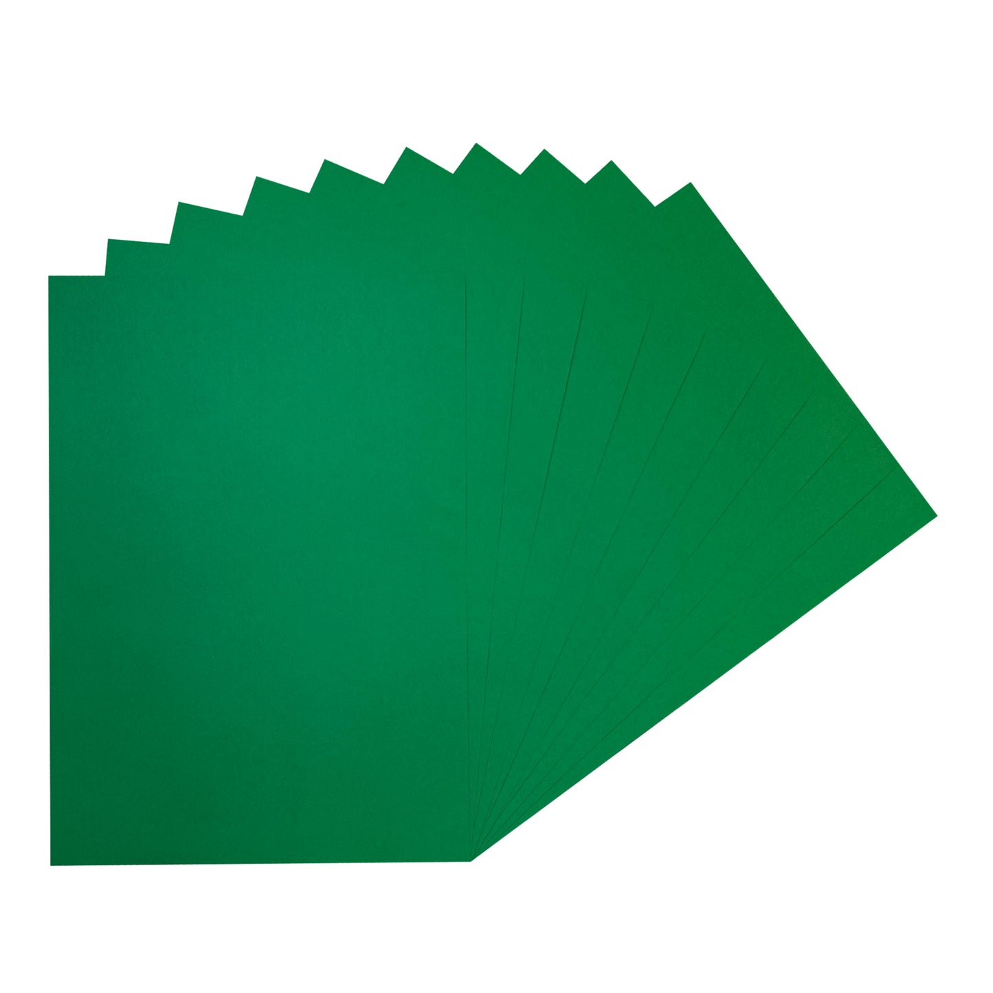Pack of 3000 A4 Dark Green Coloured Paper 75gsm Sheets
