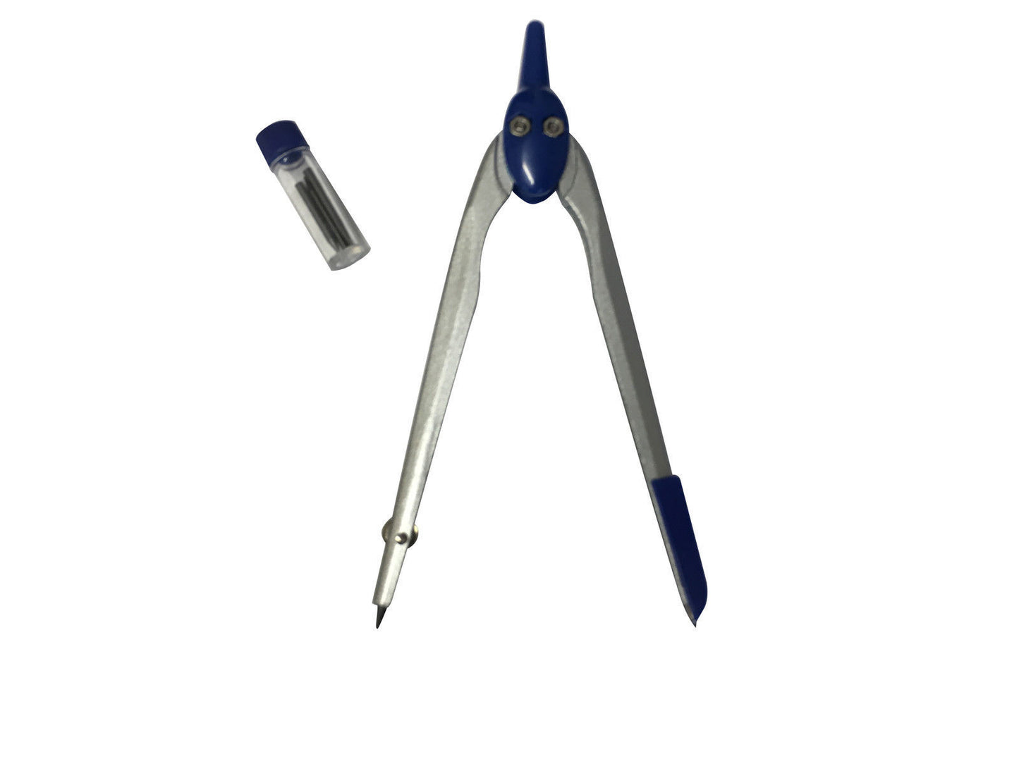 12 x Metal Adjustable Safety Slide Lead Compass with Refillable Leads