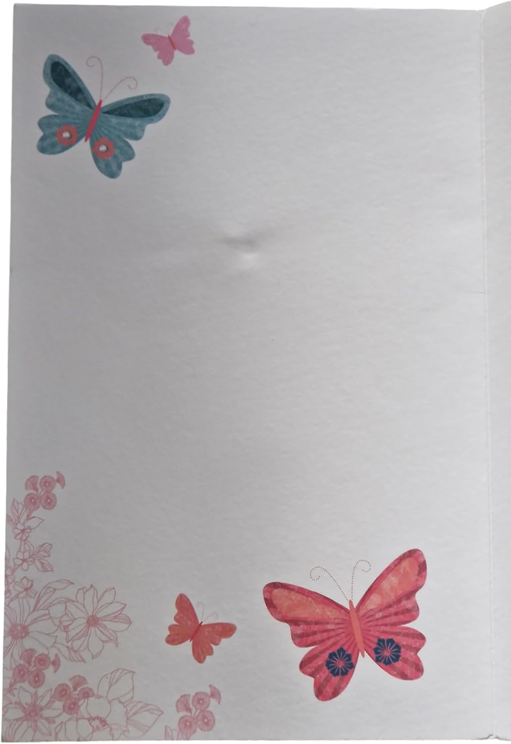 Colourful Butterflies Design Birthday Card For Her