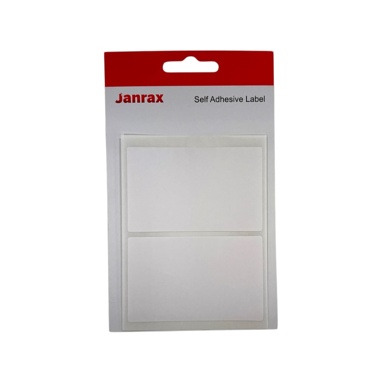 Pack of 14 White 50x80mm Rectangular Labels