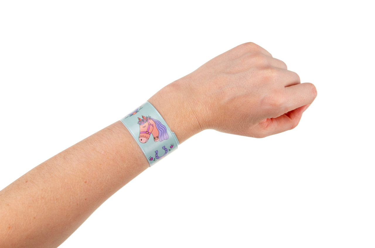 Pack of 6 Horse Snap Bracelets