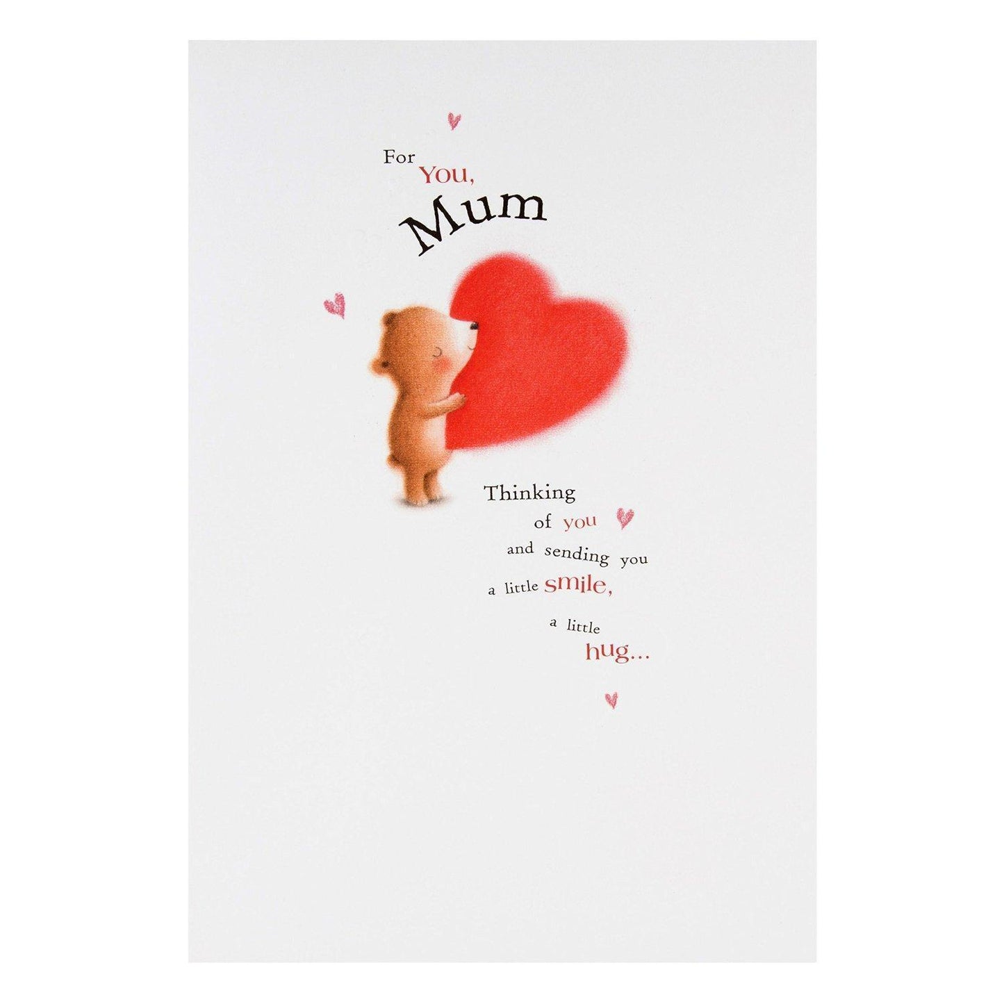 For Mum 'Sending A Smile' Mother's Day Card