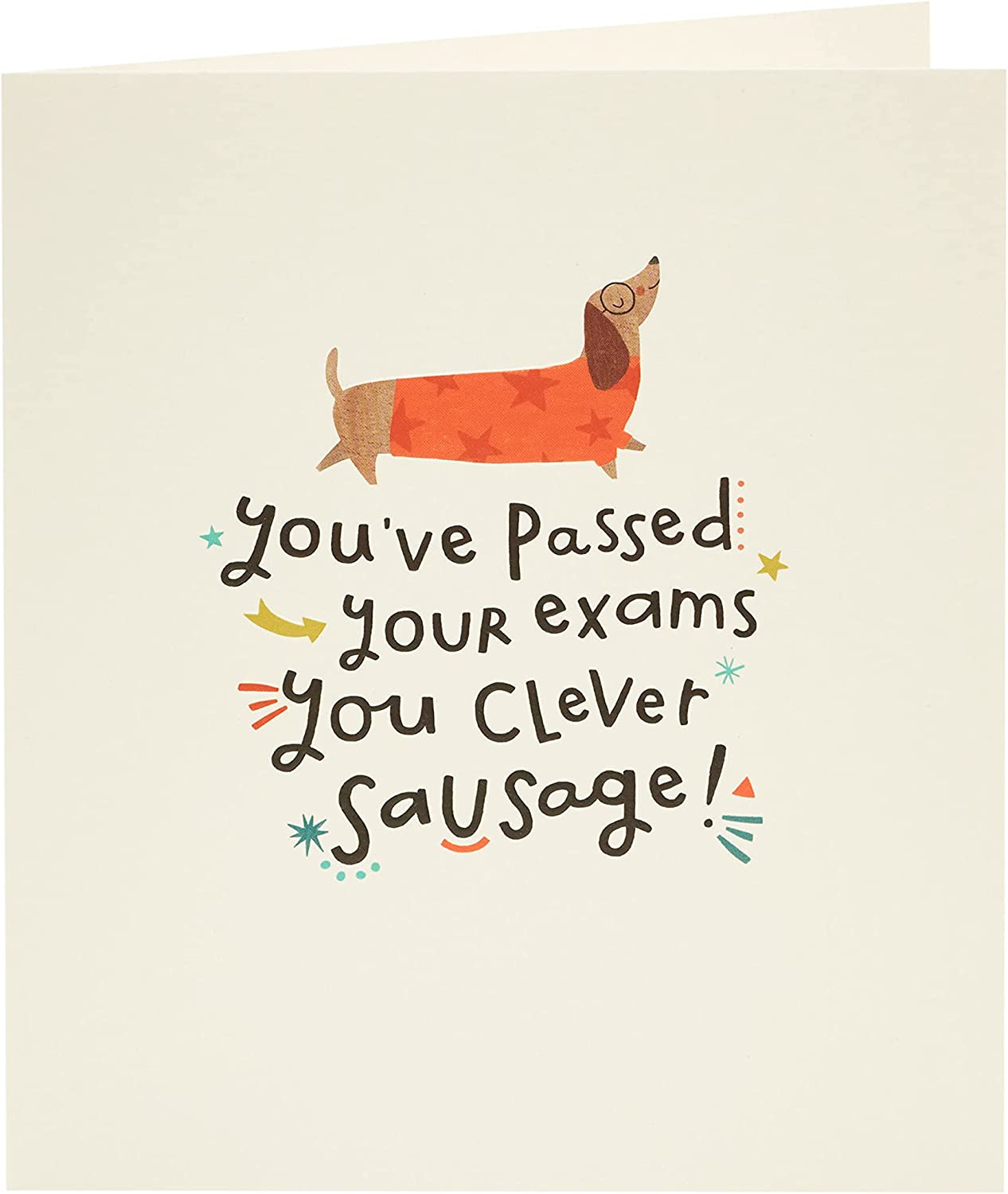 Exams Passed Congratulations Card Clever Sausage