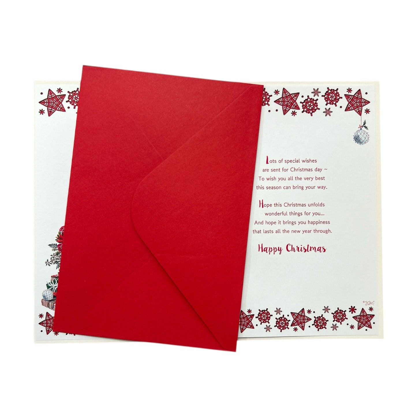 To a Special Mum Stack of Gifts Design Christmas Card