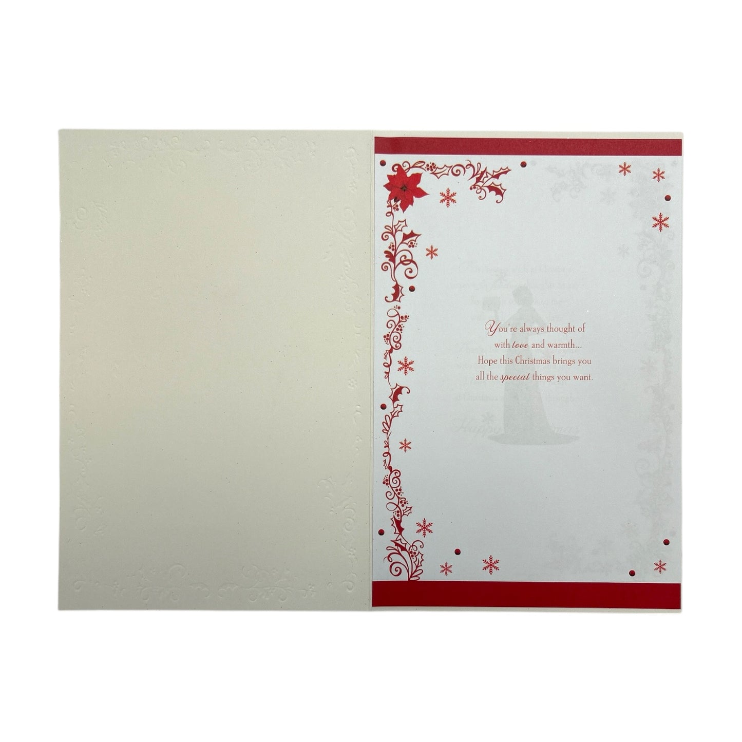 With Heartfelt Love to My Wife Christmas Card