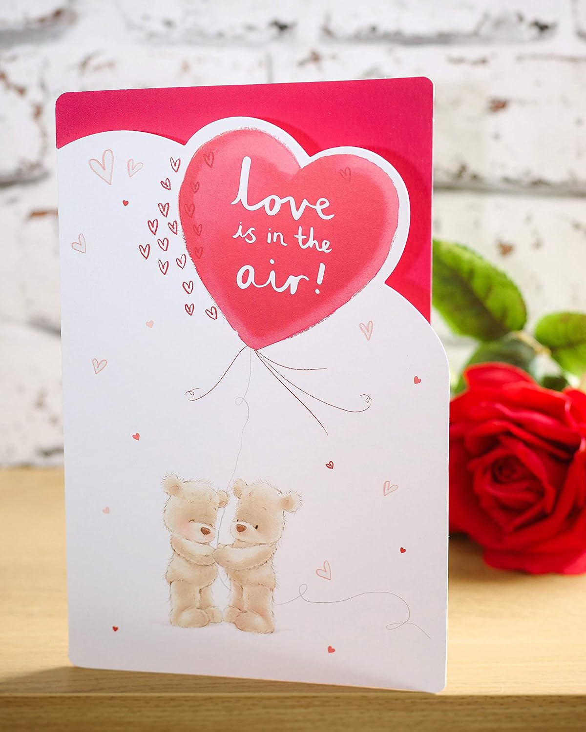 Teddy Bear Romantic Valentine's Day Card