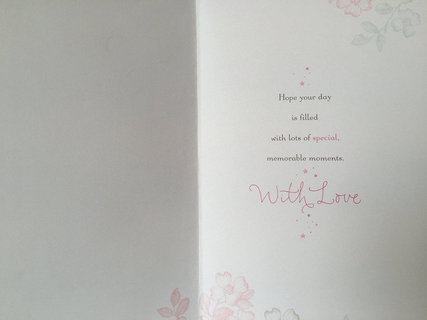 For You Mother Flowers Design Beautiful Mother's Day Card