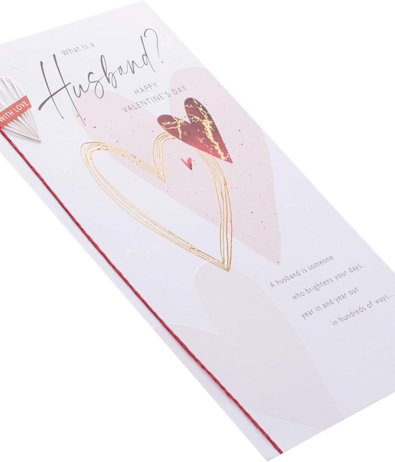 What is a Husband? Design Valentine's Day Card