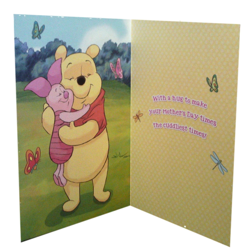 Winnie The Pooh Grandma Mother's Day Greeting Card