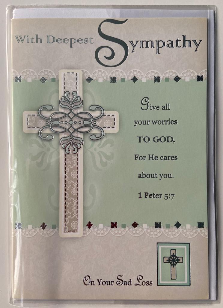 With Deepest Sympathy Sentimental Card