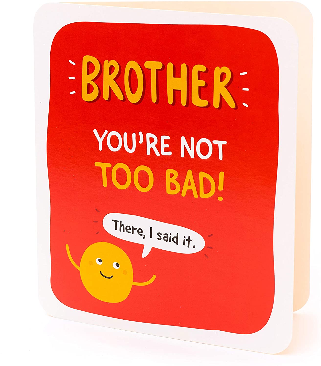 Funny and Bright Brother Birthday Card